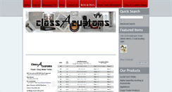 Desktop Screenshot of classacustoms.com